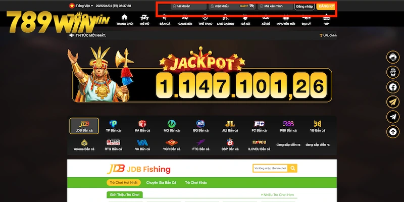 Các thông tin cần cung cấp để đăng nhập tại 789win