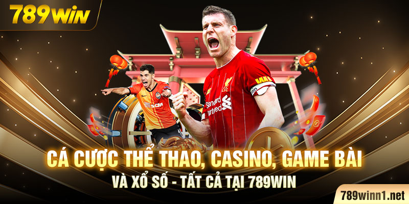 Cá cược thể thao, casino, game bài và xổ số – tất cả tại 789WIN